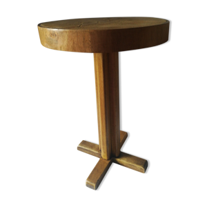 table bistrot en bois