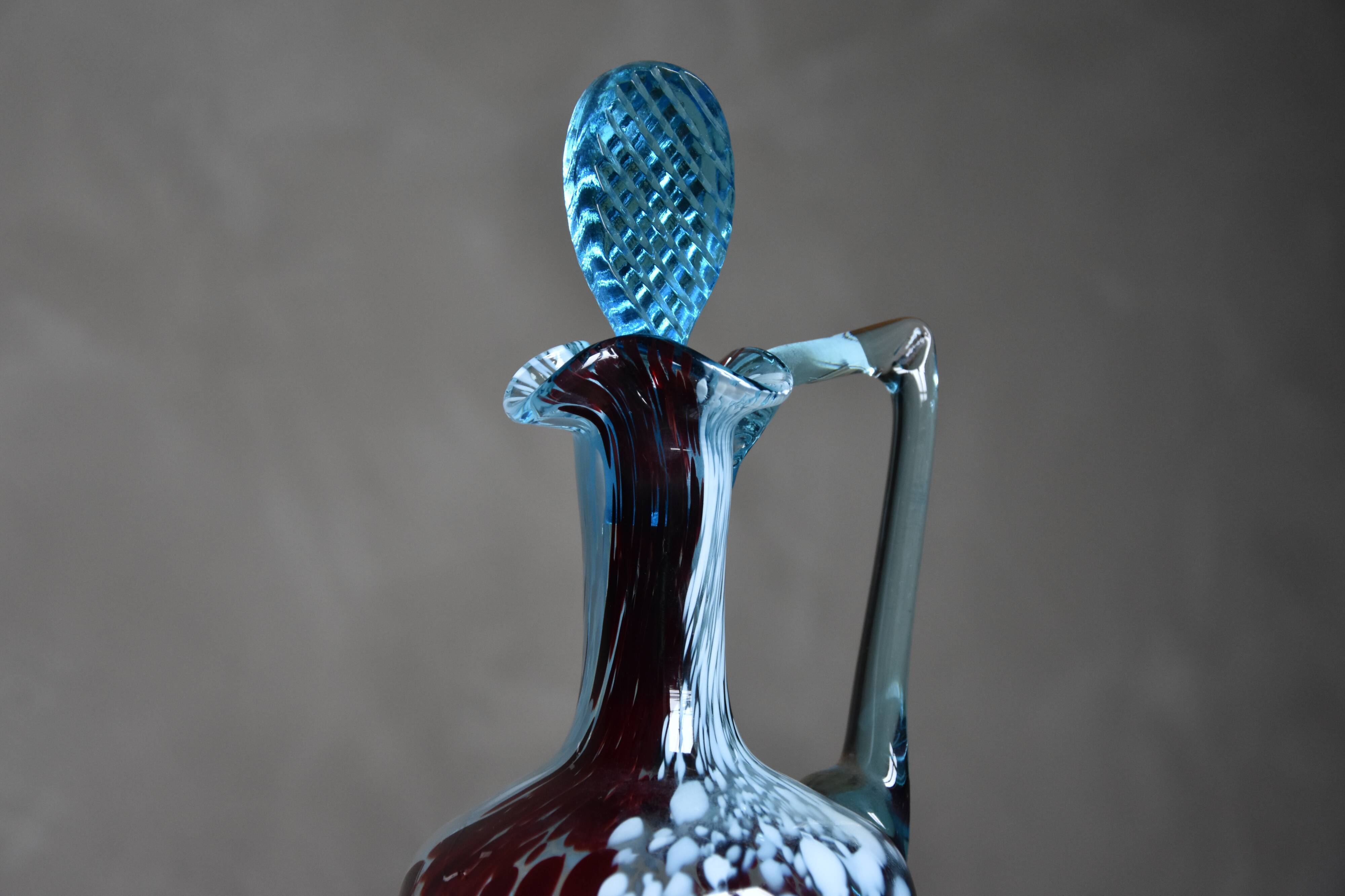 Antique glass decanter