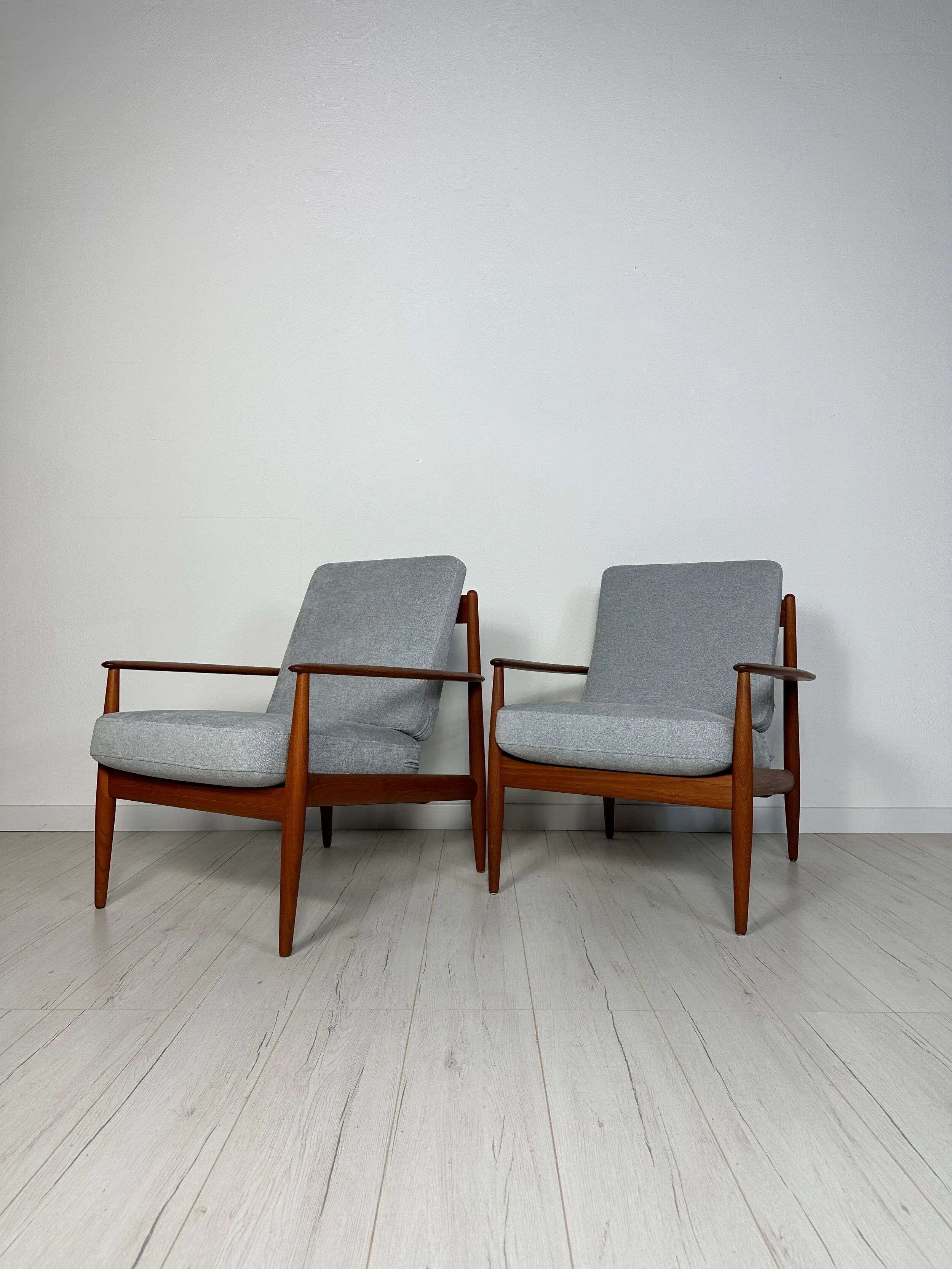 1950s Vintage Danish Teak Armchair by Grete Jalk for France & Daverkosen