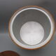 Vintage ice bucket in wood and metal