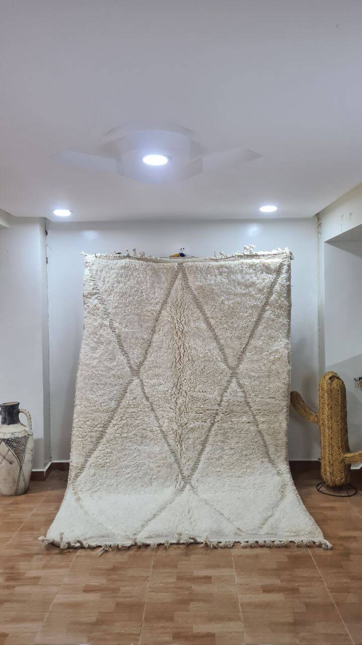 Handmade Berber wool rug 250x150 cm
