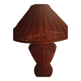Rattan table lamp