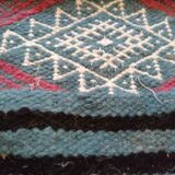 Berber carpet blue 110 x 70 cm