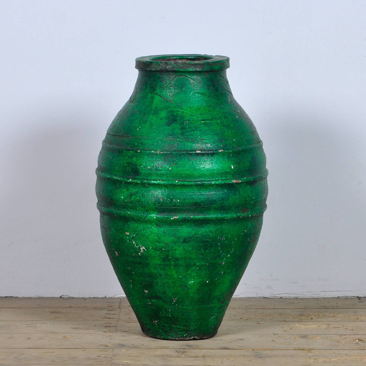 Large Turkish Terracotta Olive Jar Or Garden Urn