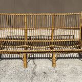 Dal Vera bamboo sofa Italian design sofa 1970