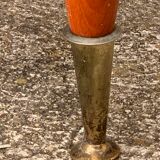 Vintage varnished teak chest of drawers 1970