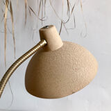 Vintage beige metal desk lamp