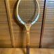 Raquette tennis ancienne dunlop maxply bois + protection sport vintage