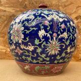 Antique Large Tongzhi Ginger Jar Qing Dynasty Chinese Ceramic 19th Century