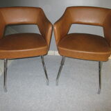 Pair of vintage design armchair from 1960