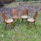 4 Chairs Baumann model Mondor 60s
