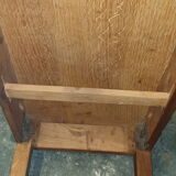 Solid oak bedroom table