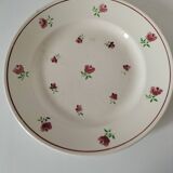 Badonviller dish with floral pattern