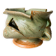 Handcrafted Glazed Stoneware Candle Holder
