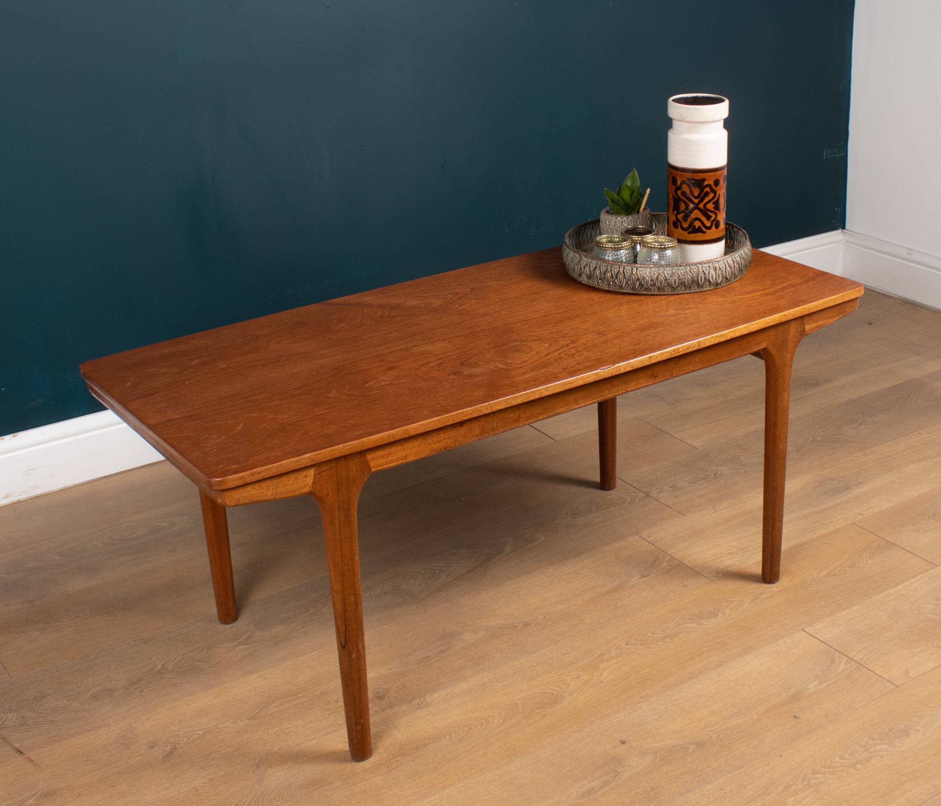 Retro 1960s Teak Coffee Table By Mcintosh of Kirkcaldy Sideboard Tom Robertson
