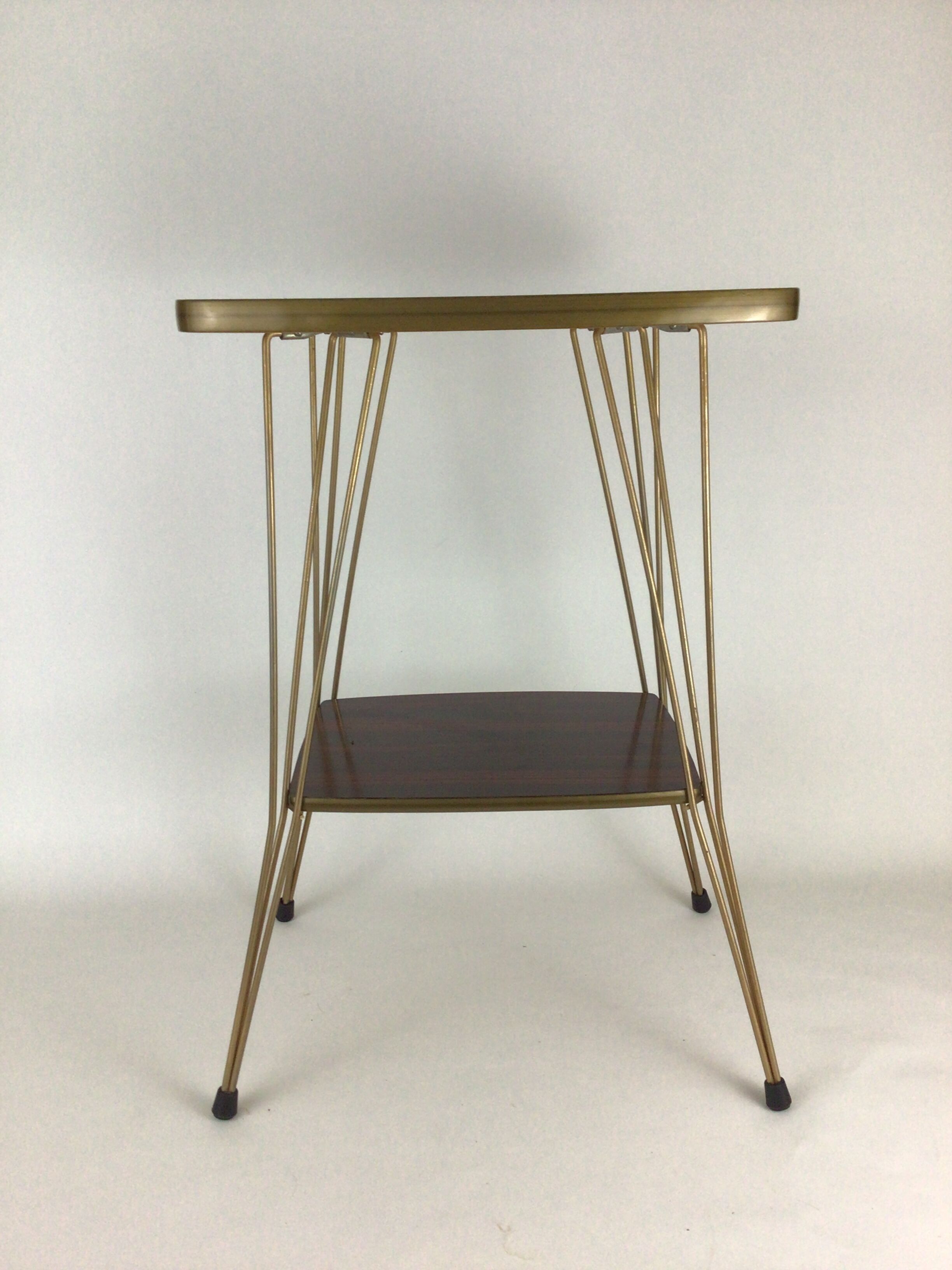 Vintage formica feet side table