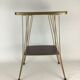 Vintage formica feet side table