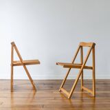 Two folding chairs circa 1970