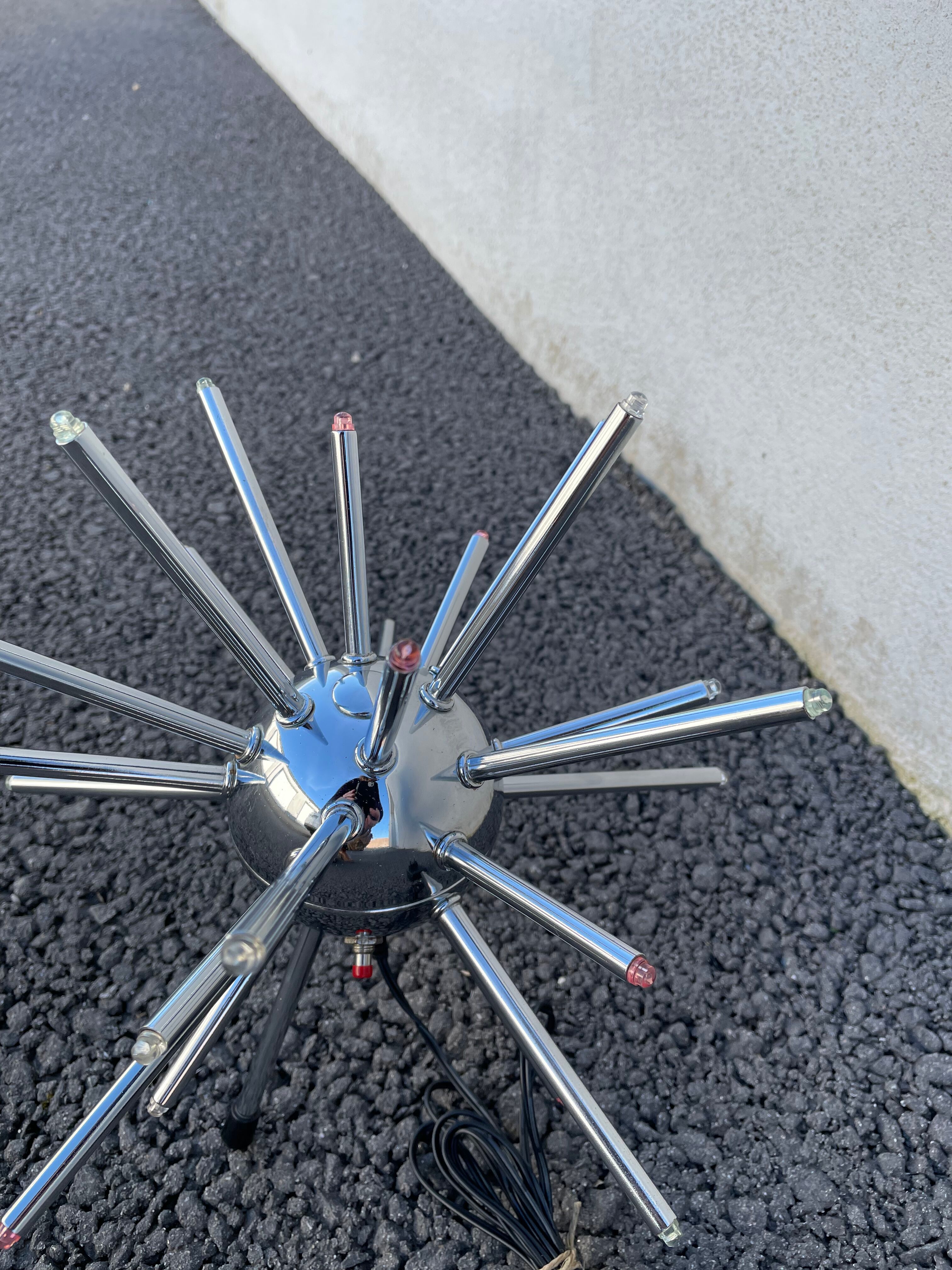 Table lamp "sputnik" space age