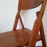 Wooden folding chair 50s