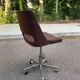 Vintage Scandinavian swivel office chair 1980s