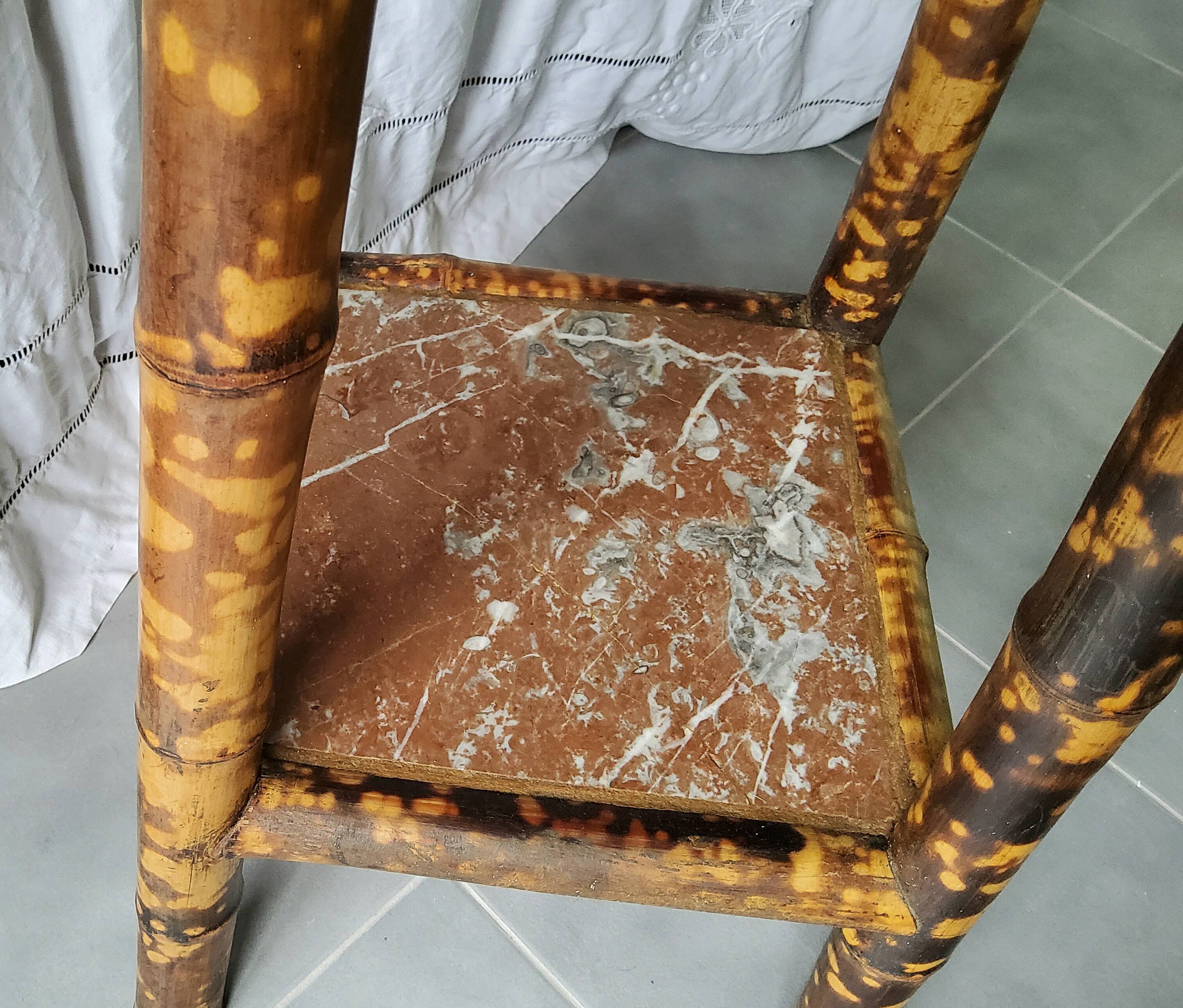 Bamboo stool from the early 20th century.