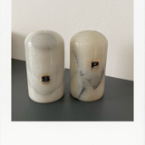 Marble salt and pepper shaker