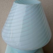 Lampe champignon en verre Murano