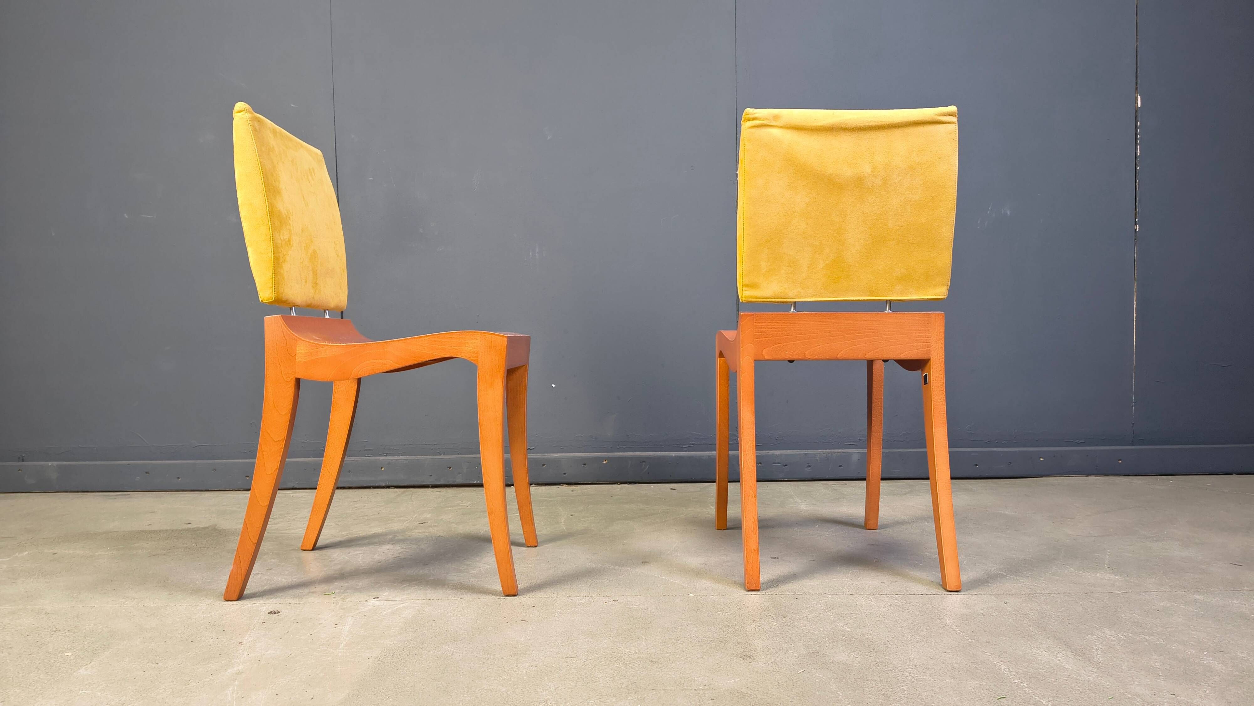 Set of 6 Finn dining chairs by Ligne Roset, 1990s