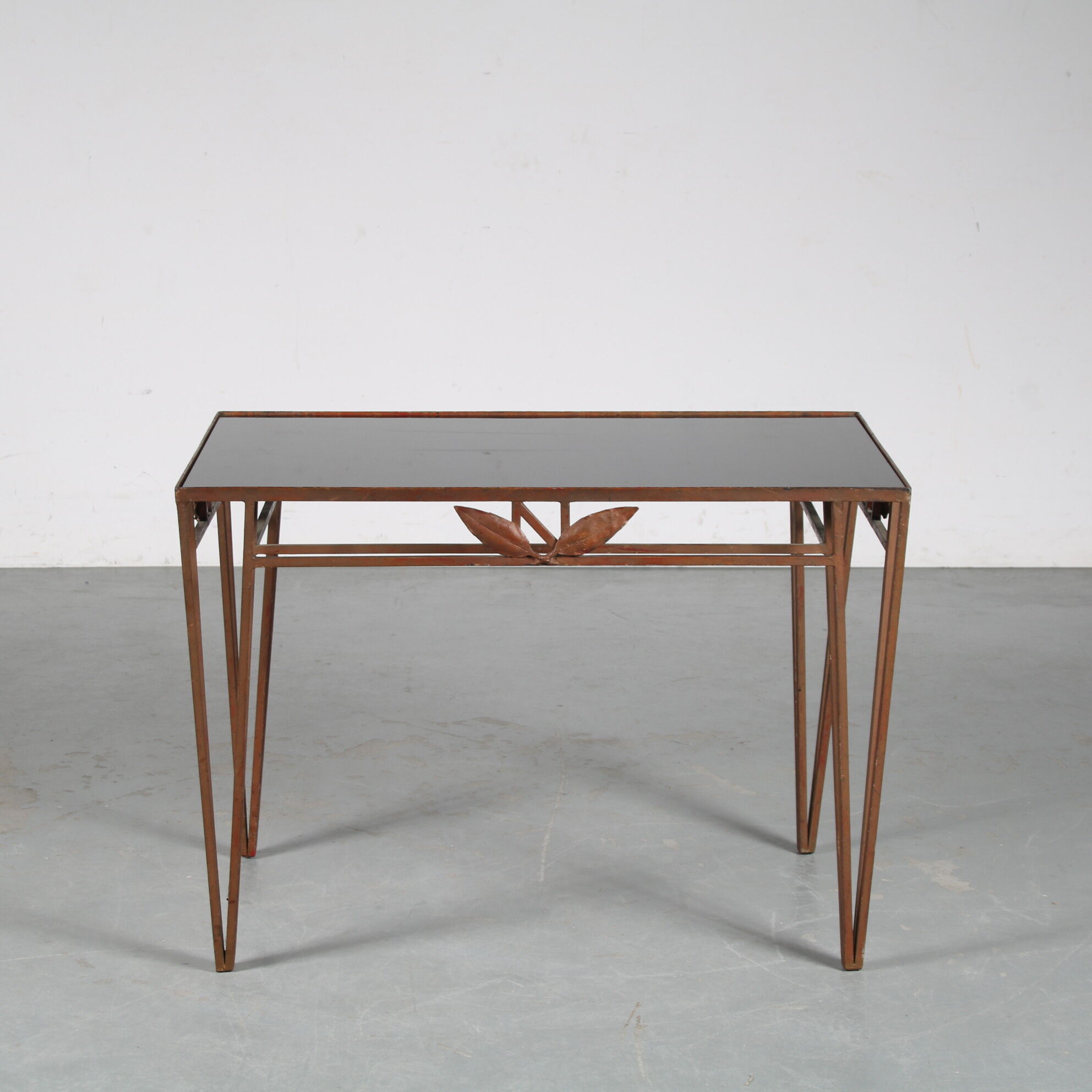 1950s Hollywood Regency coffee table from France