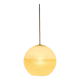 Suspended glass ball lantern by Doria, Germany, 1960s.