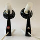 Pair of bedside 'Penguin' lamps by Zaos, Poland, 1960s