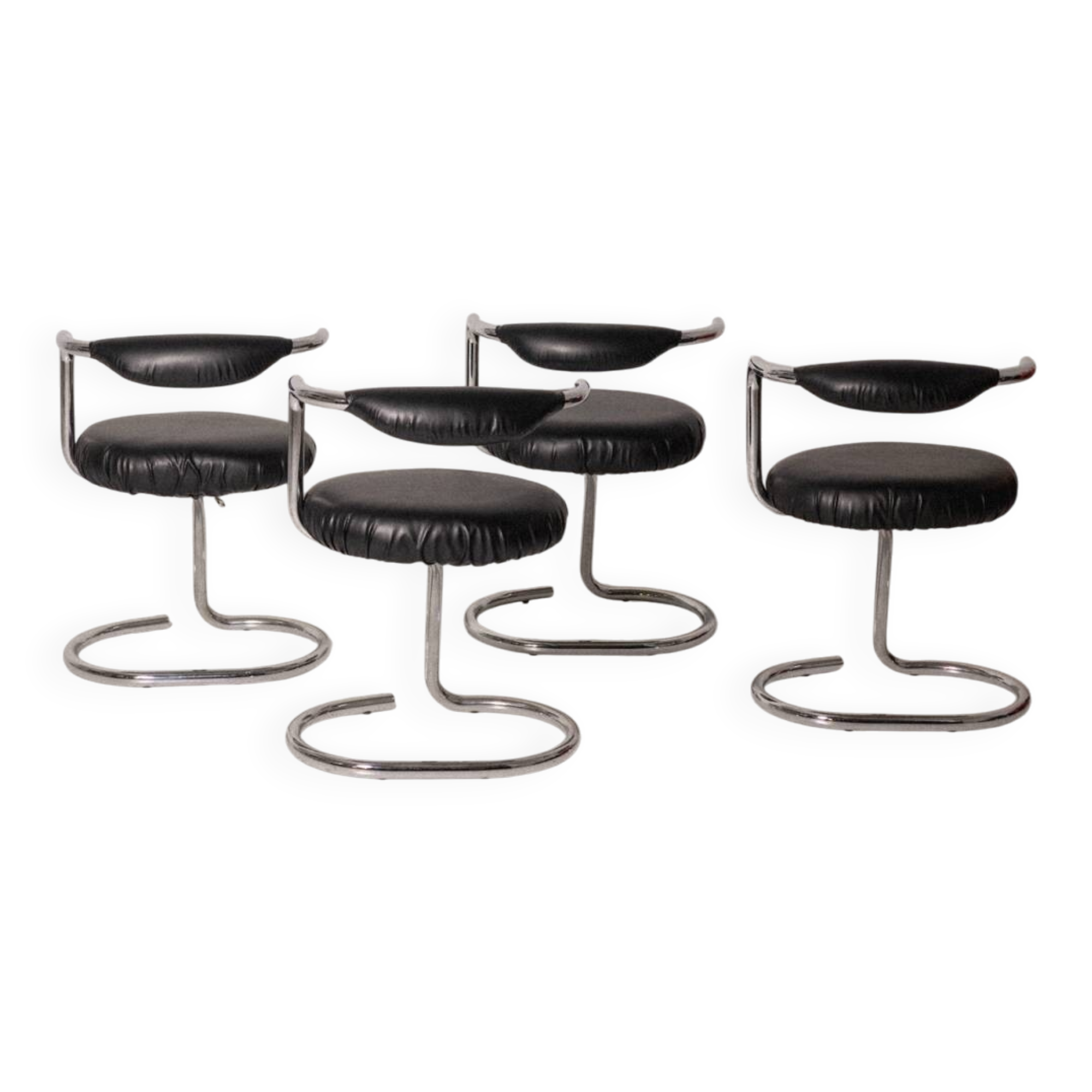 4 chaises cobra de giotto stoppino