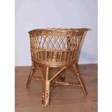 1960s wicker children's armchair