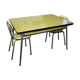 Formica set table and chairs
