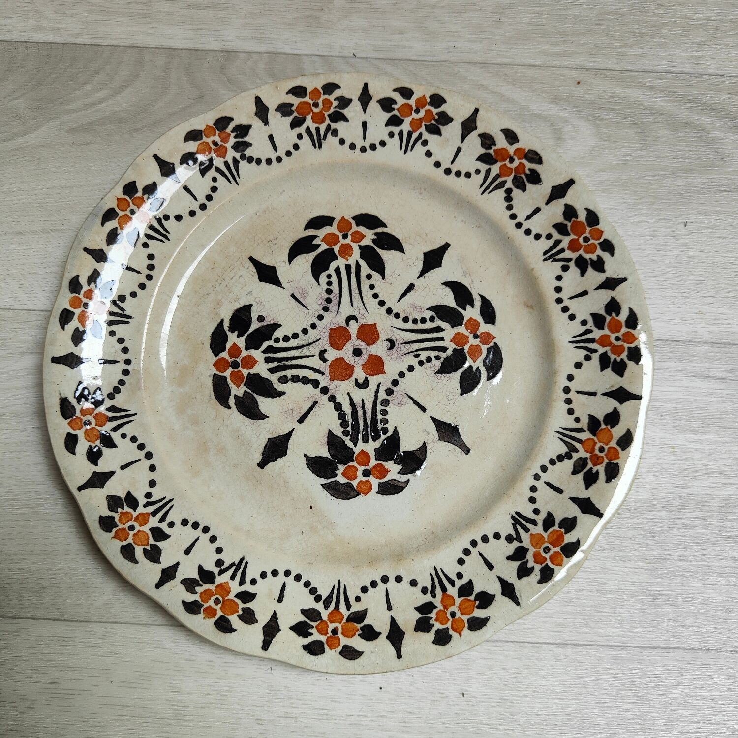 Set of 5 iron earth plates