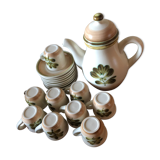 Teapot service and Gien cups