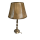 Antique lampshade in leather