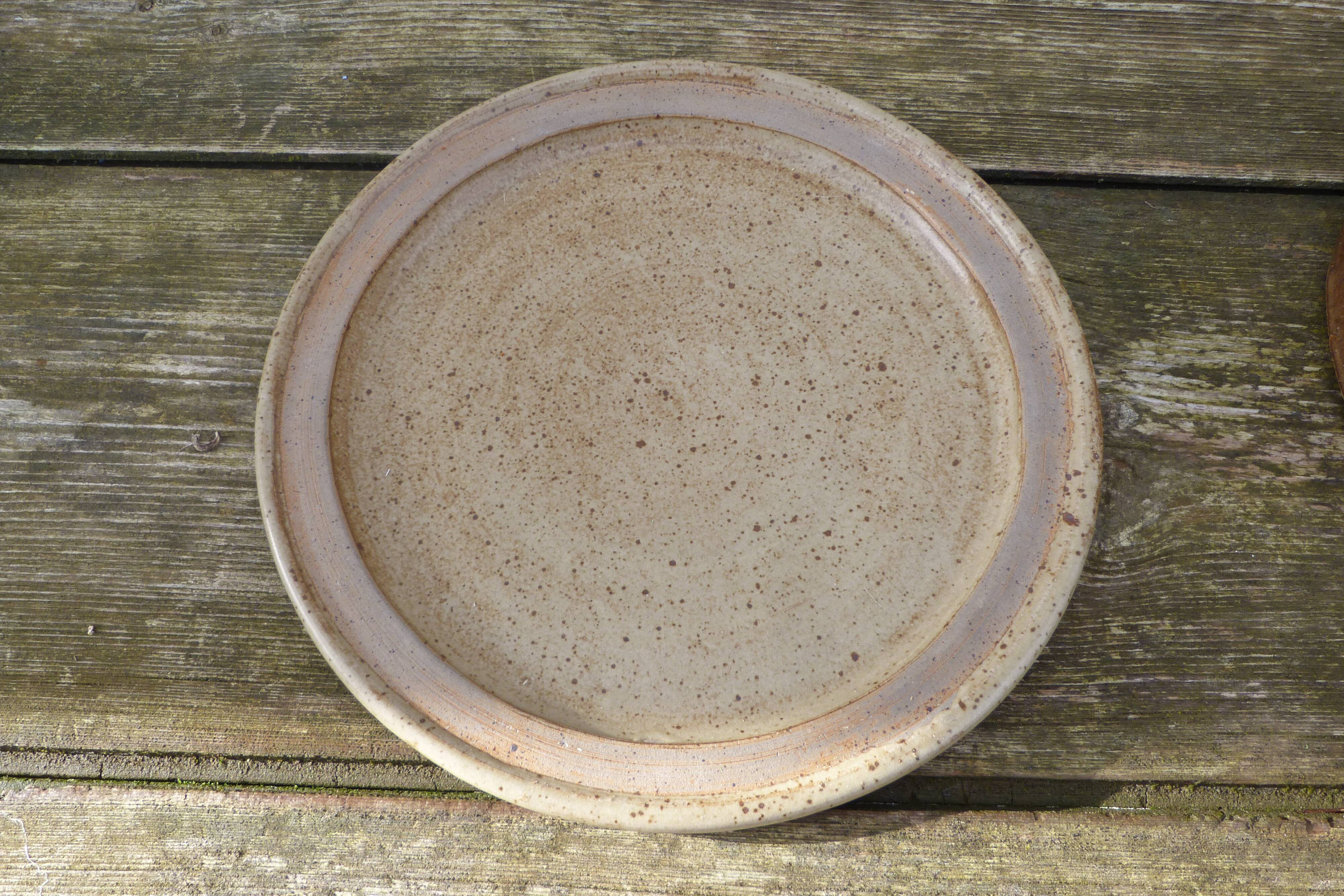 Cloche à fromage en Grés Alain Blanchard vintage 1970 signé