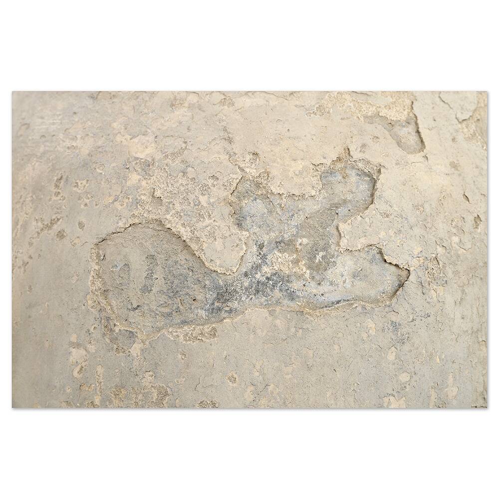 Large terracotta jar on foot