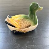 Green and yellow duck terrine
