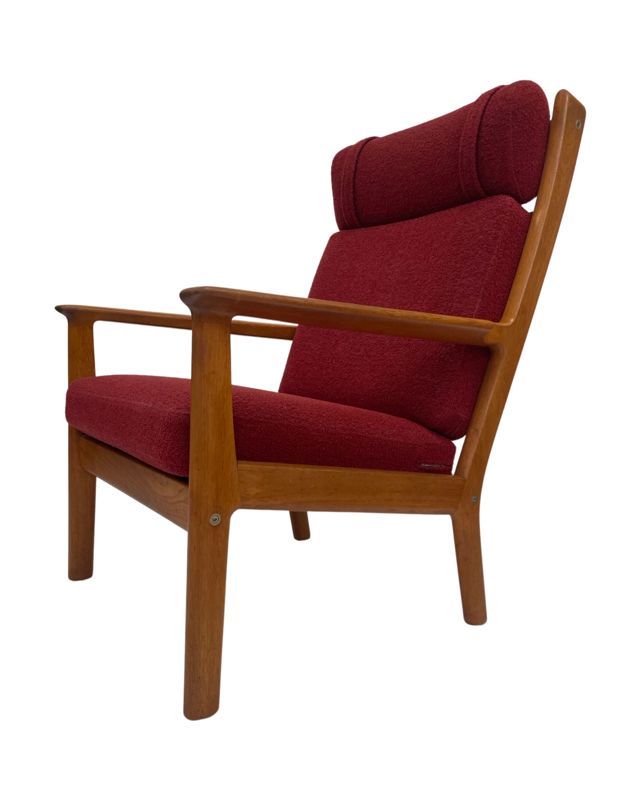 GE 265A oak chair by Hans J. Wegner for Getama