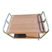 Vintage chrome Textable style folding trolley