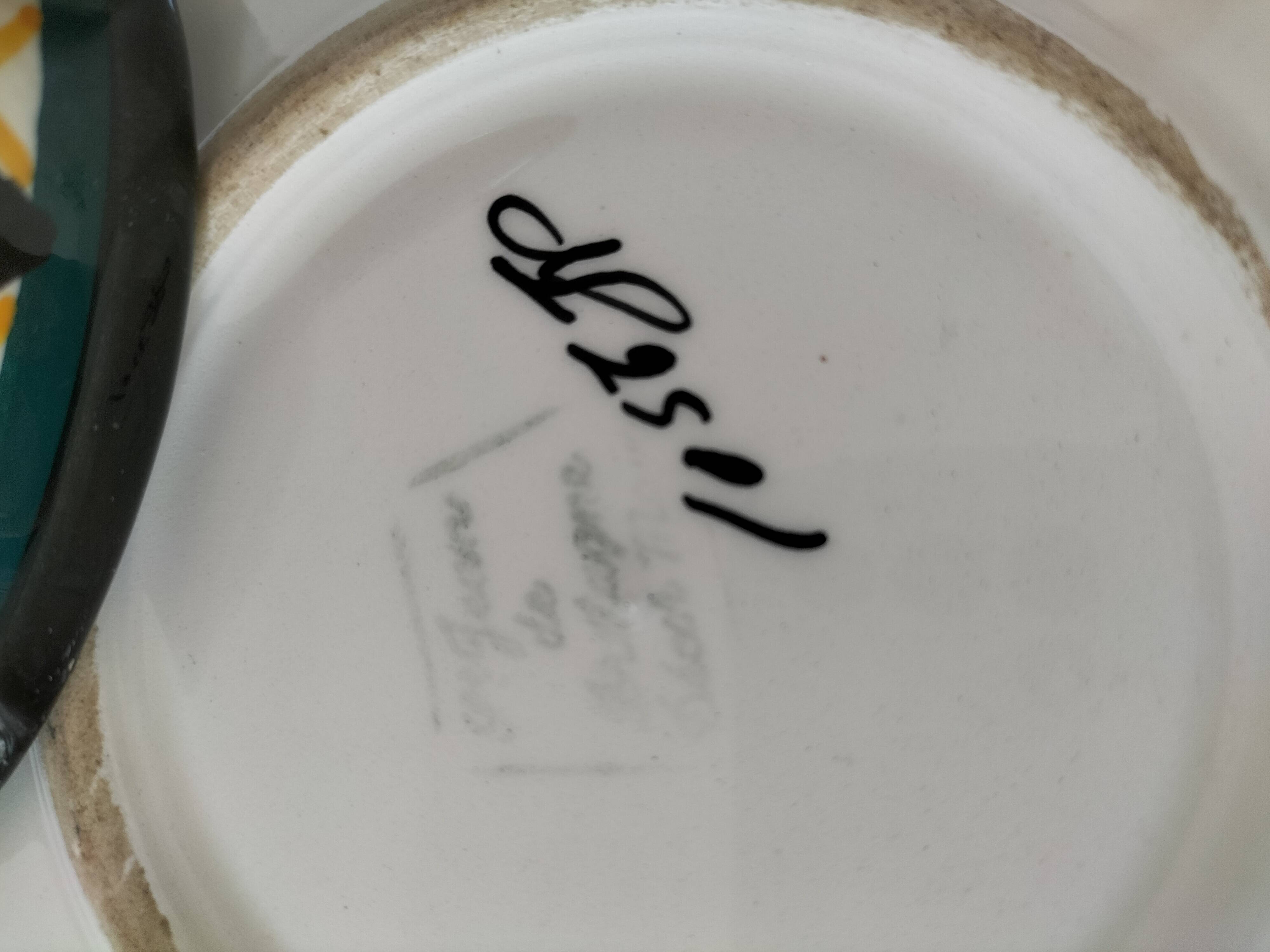 Vintage Saint Jean de Bretagne cup and saucer