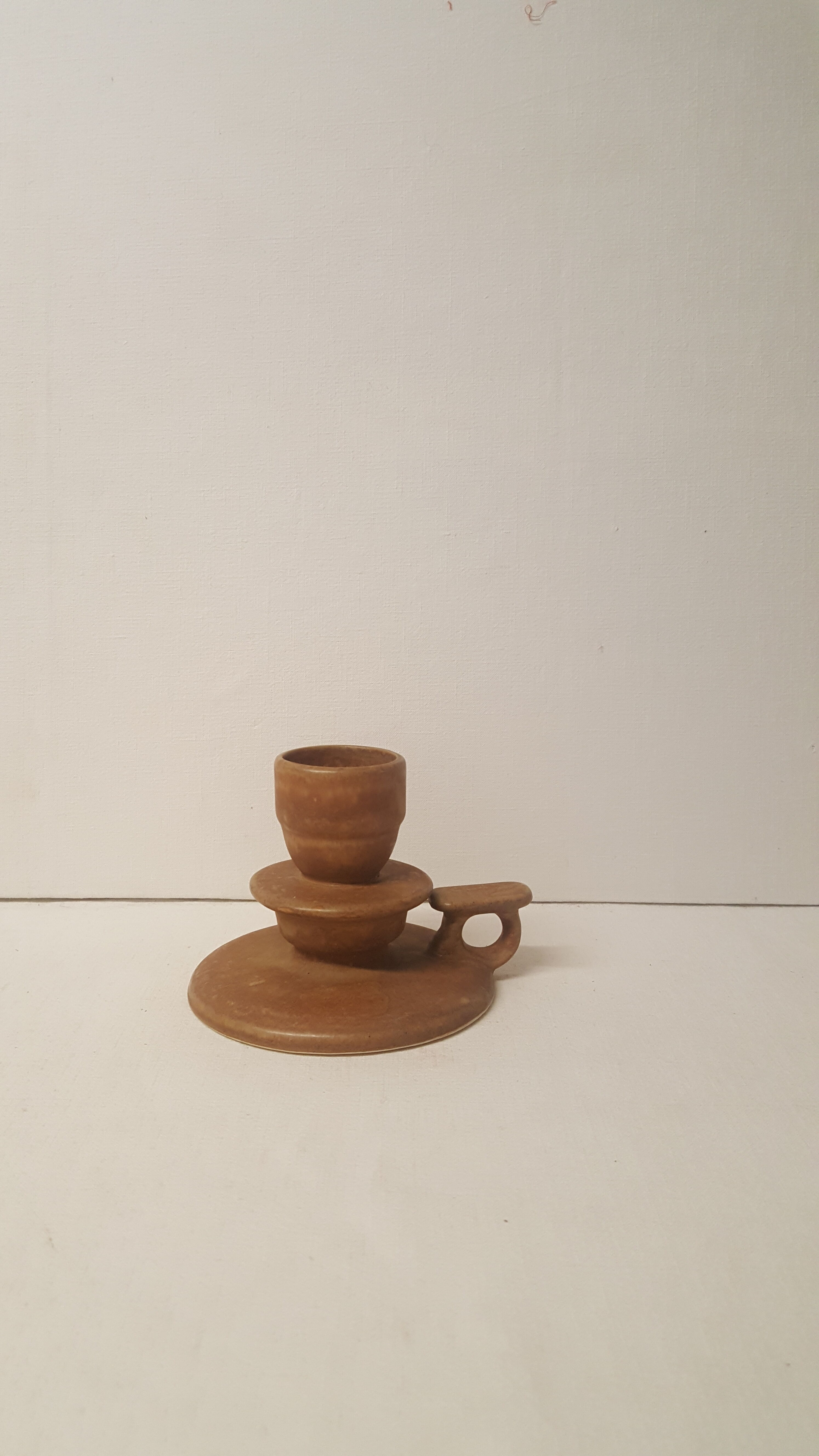 Sandstone cup bougeoir
