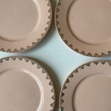 Pink plates Selency x Monoprix Croisé Laroche