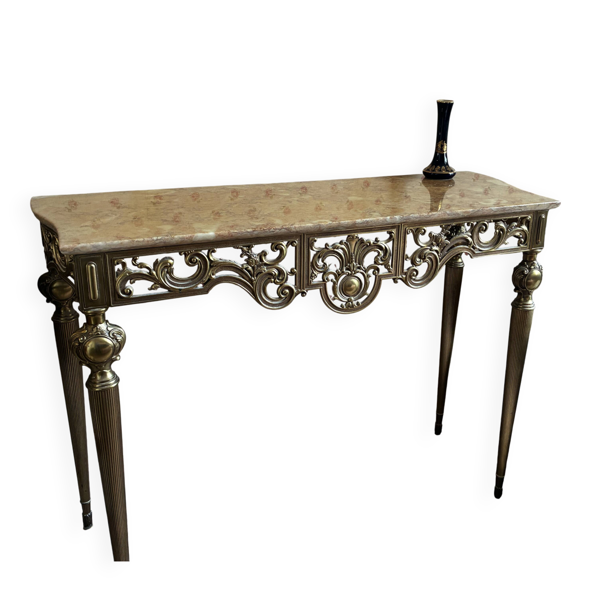 Empire style marble console