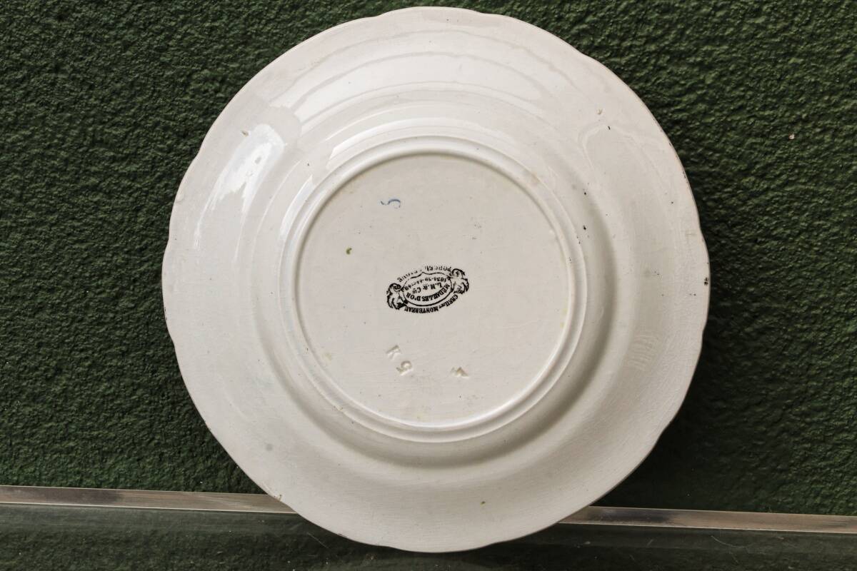 Set of 10 plates Creil & Montereau, Siege of Sebastopol, fine earthenware