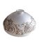 Vintage Art Deco globe in frosted glass