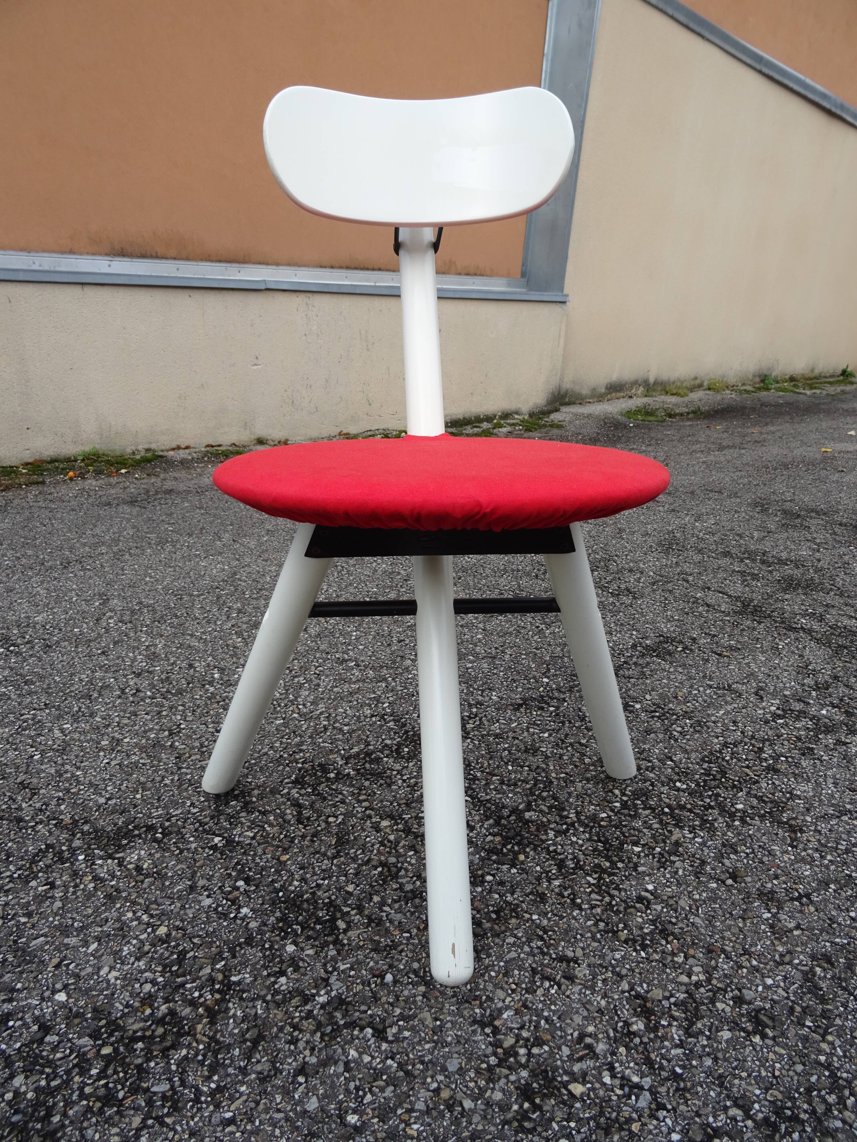 Chaise pliante TRIO Calligaris Roberto Lucci & Paolo Orlandini an 80